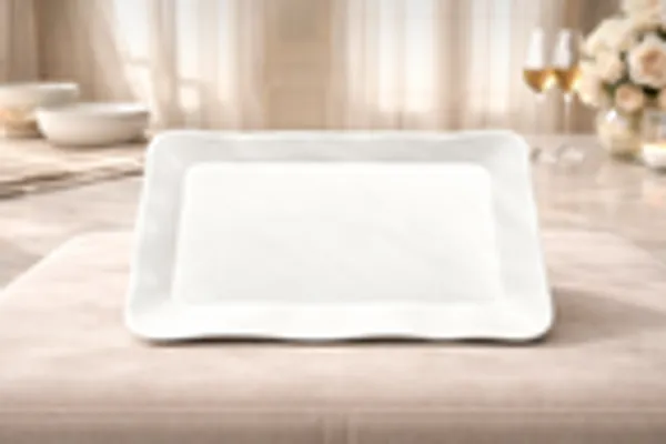 Artisan_Ripple_Rectangular_White_Porcelain_Platter