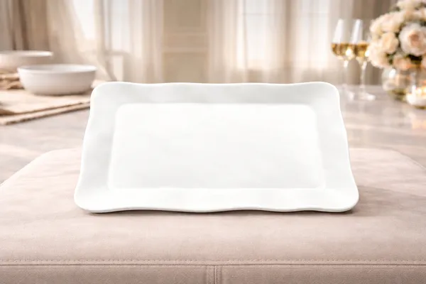 Artisan_Ripple_Rectangular_White_Porcelain_Platter