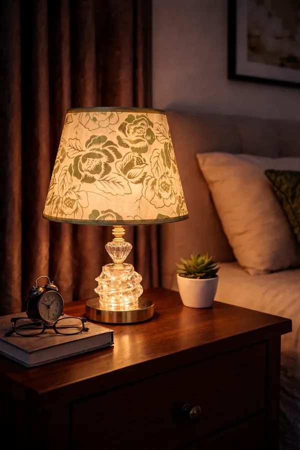 Crystal_Base_Table_Lamp_With_Rose_Print_Shade