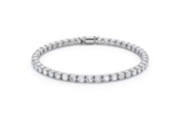 Classic_Silver_Tennis_Bracelet_With_Round_Cut_Crystals