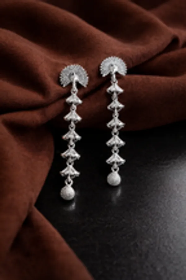 Long_Tiered_Peacock_Drop_Oxidised_Earrings