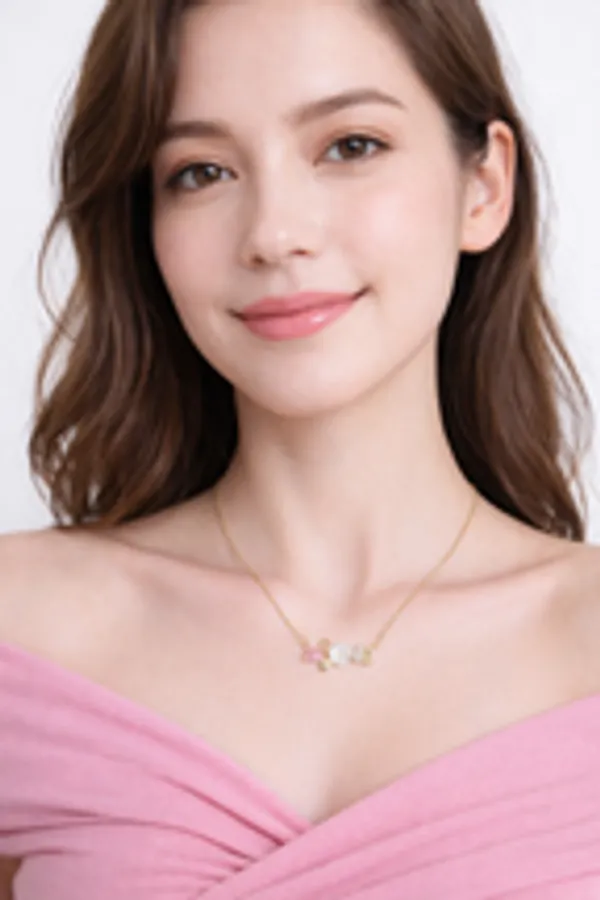 Delicate_Spring_Blossom_Pink_Stone_Necklace