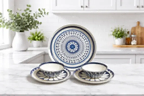 Midnight_Bloom_7_Piece_Melamine_Dinnerware_Serving_Tray_Set