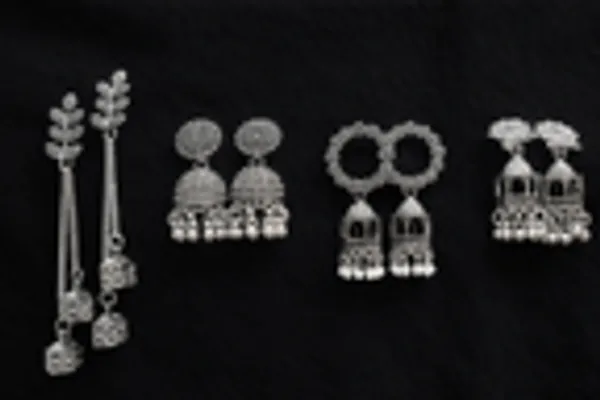 Oxidised_Silver_Statement_Platter_Set_Of_4_Designs