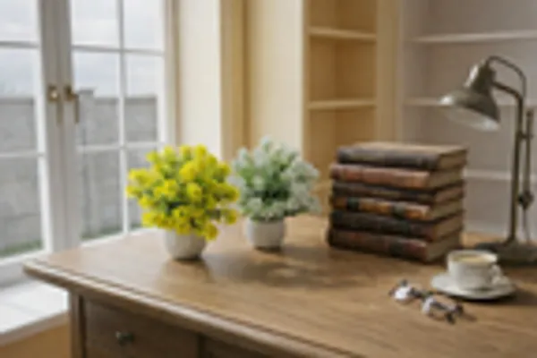 Duo_Set_Artificial_Mini_Potted_Plants_Yellow_White