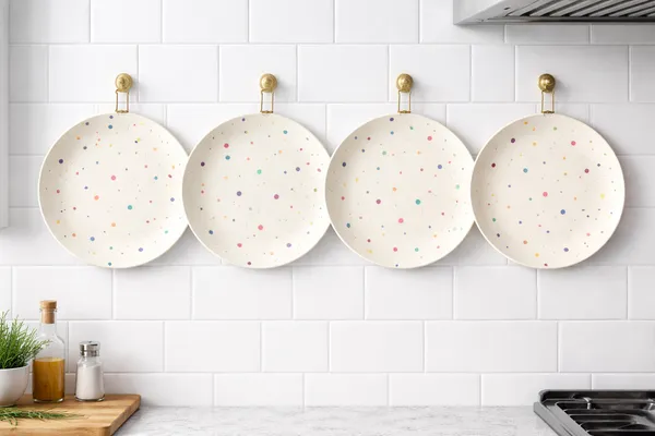 Celebration_Confetti_4_Piece_Wall_Hanging_Plate_Set