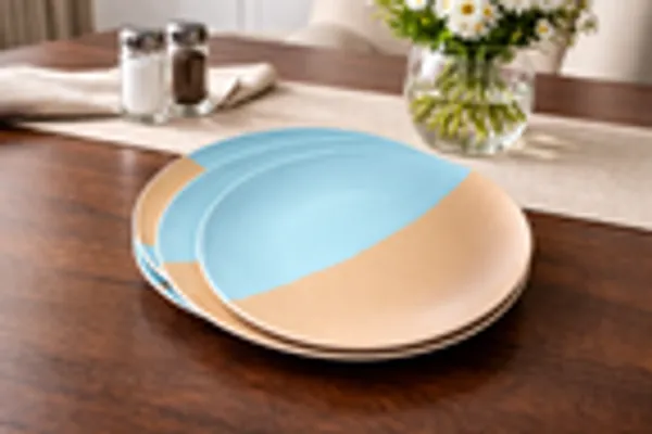 Horizon_Dip_Dye_4_Piece_Artisanal_Plate_Set