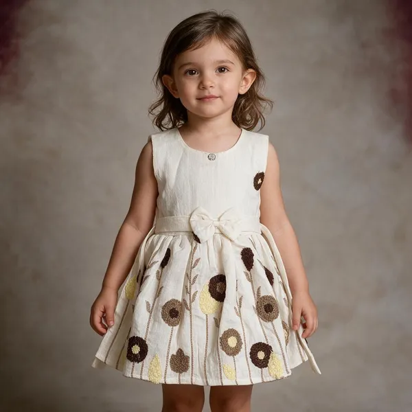 White_Floral_Embroidered_Bow_Frock