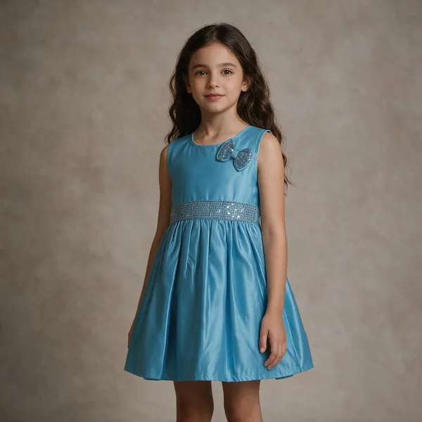 Blue_Satin_Party_Frock_For_Girls