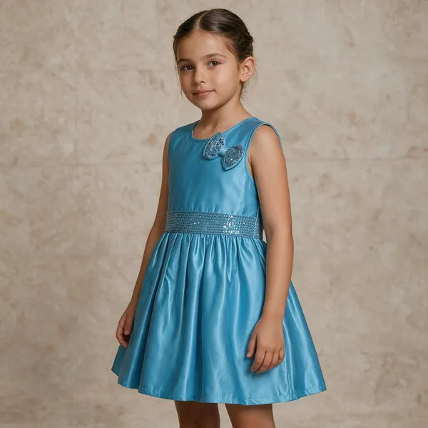 Blue_Satin_Party_Frock_For_Girls