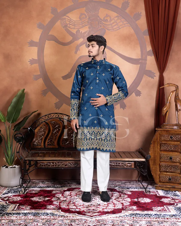 Celestial_Crest_Zari_Embroidered_Heirloom_Kurta