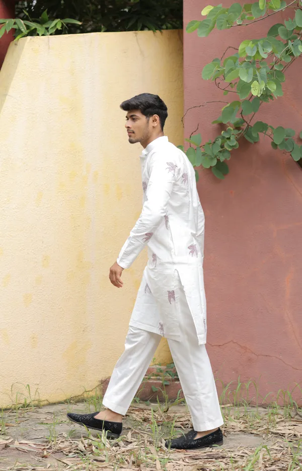 Dusk_Aviary_Jacquard_Kurta