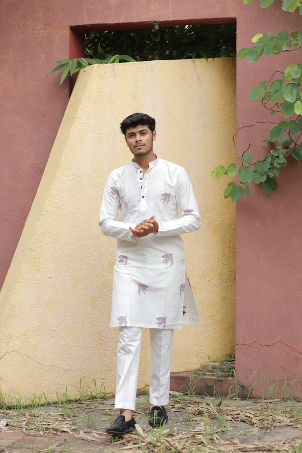 Dusk_Aviary_Jacquard_Kurta