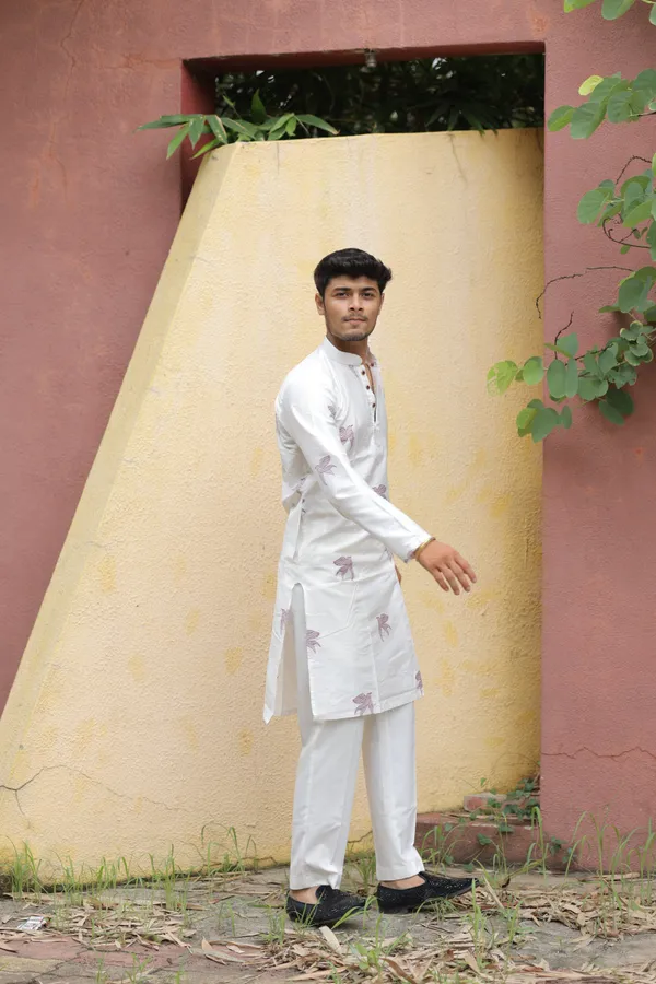 Dusk_Aviary_Jacquard_Kurta