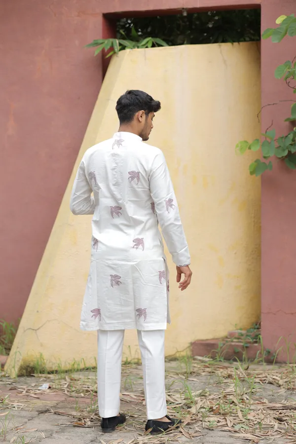 Dusk_Aviary_Jacquard_Kurta