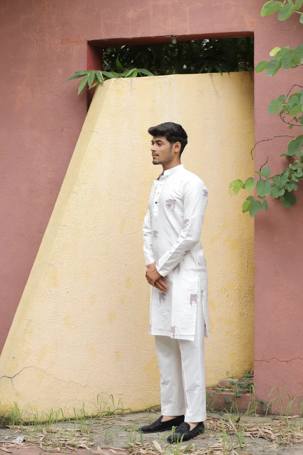 Dusk_Aviary_Jacquard_Kurta