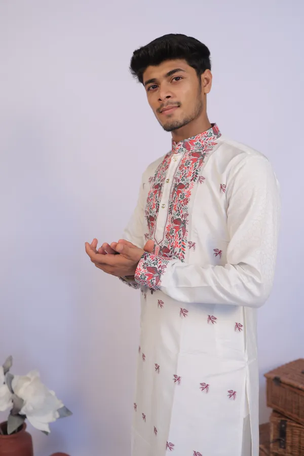 Ivory_Bloom_Heirloom_Jacquard_Kurta
