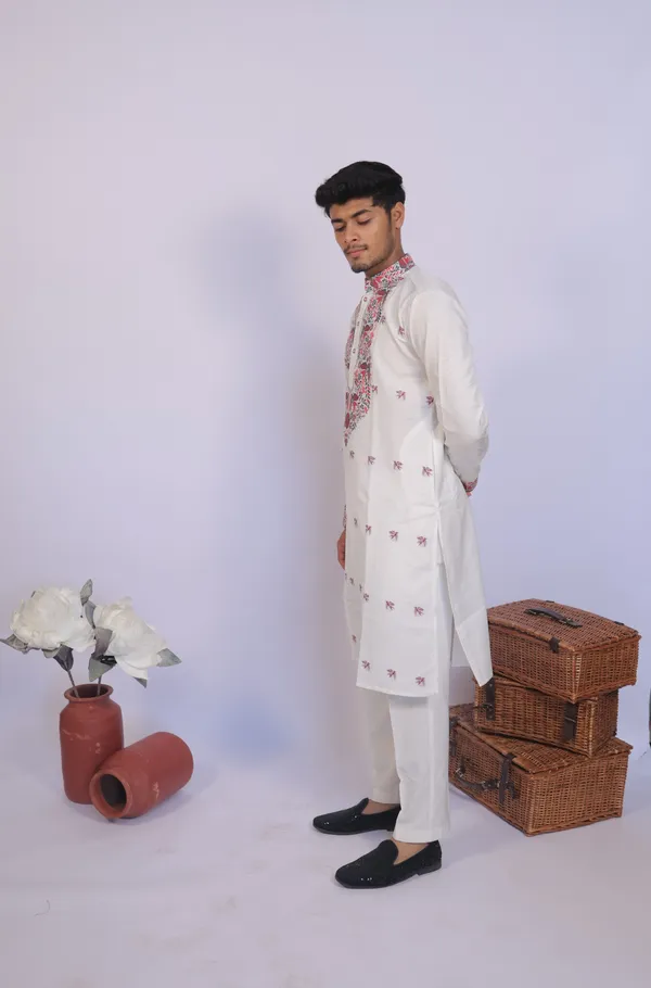Ivory_Bloom_Heirloom_Jacquard_Kurta