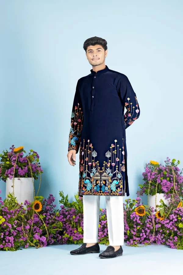 Midnight_Garden_Heritage_Embroidered_Kurta