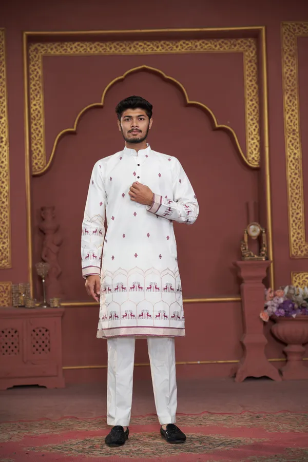 Asquare_Deer_Woven_Kurta