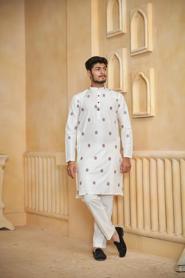 Golden_Dusk_Imperial_Motif_Kurta_White