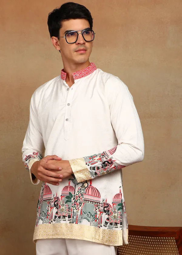 Agra_Jacquard_Morr_Kurta_Vanilla
