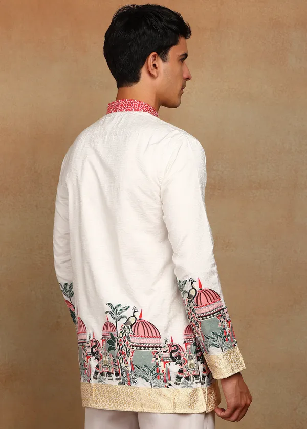 Agra_Jacquard_Morr_Kurta_Vanilla