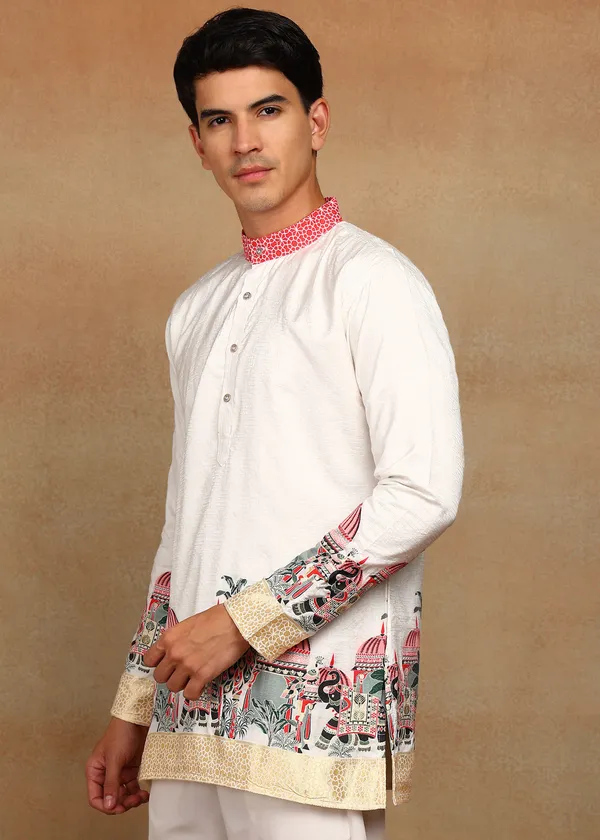 Agra_Jacquard_Morr_Kurta_Vanilla