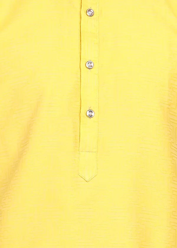 Agra_Jacquard_Morr_Kurta_Yellow
