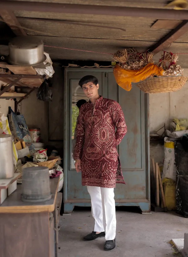 Heart_Heavy_Designer_Kurta_Red