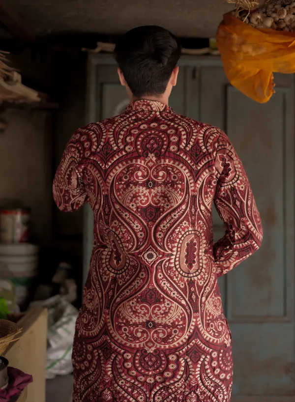 Heart_Heavy_Designer_Kurta_Red
