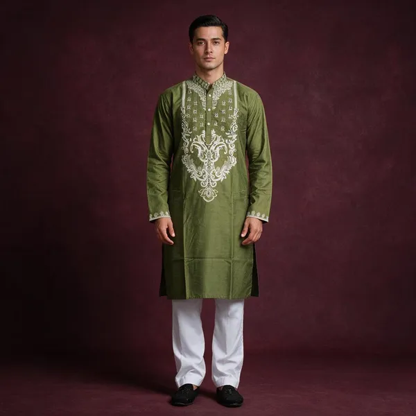 Arjun_Mehndi_Mirror_Designer_Kurta_Mehendi