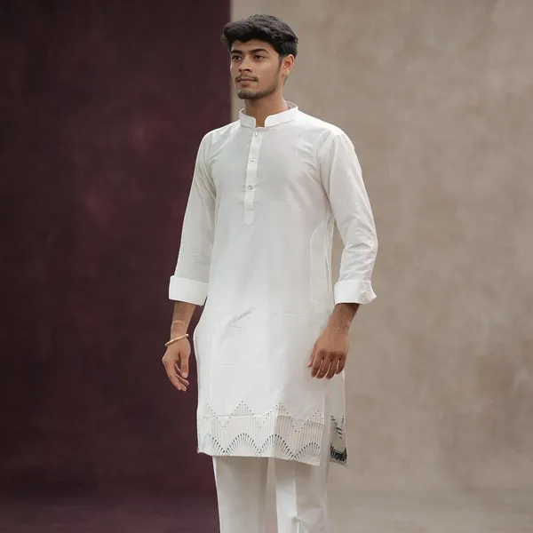Mist_Heirloom_Jacquard_Kurta_Green