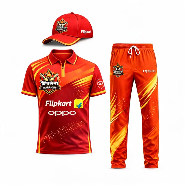 Red_Polyester_And_Spandex_Cricket_Jersey_Set_Sportswear_Set