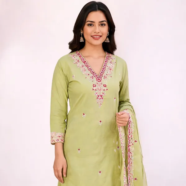 Light_Green_Chanderi_Silk_Straight_Embroidered_Suit_Set_For_Women