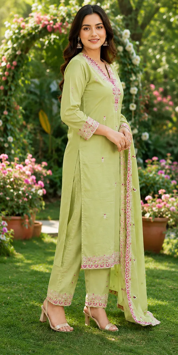Light_Green_Chanderi_Silk_Straight_Embroidered_Suit_Set_For_Women