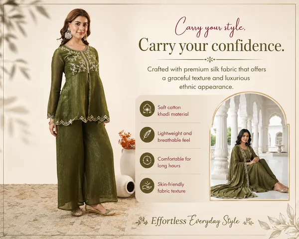 Olive_Green_Ancy_Silk_Straight_Embroidered_Salwar_Suit_For_Women