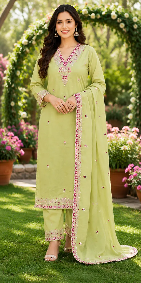 Light_Green_Chanderi_Silk_Straight_Embroidered_Suit_Set_For_Women