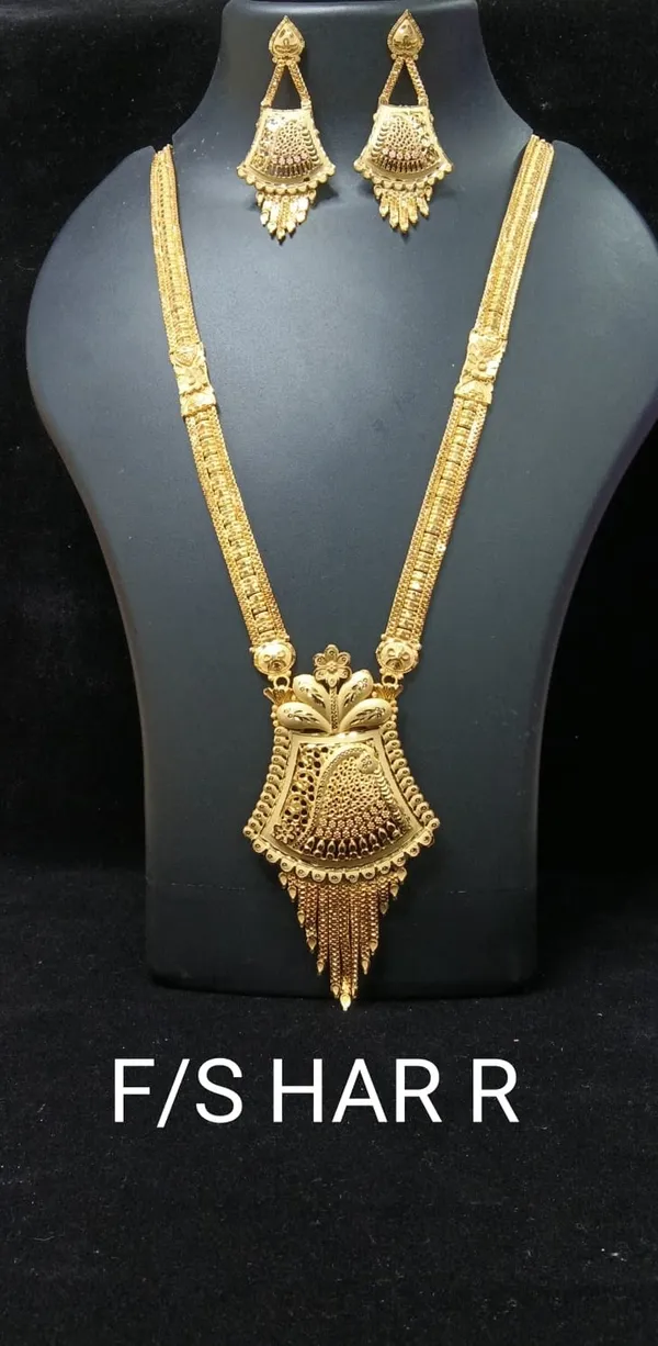 Gold_Micro_Gold_Ethnic_Ornamental_Necklace_Set_For_Women