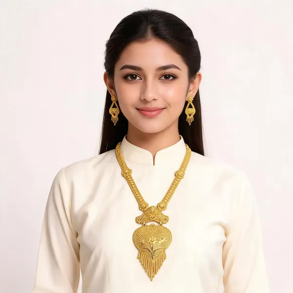 Gold_Micro_Gold_Traditional_Necklace_Set_For_Women