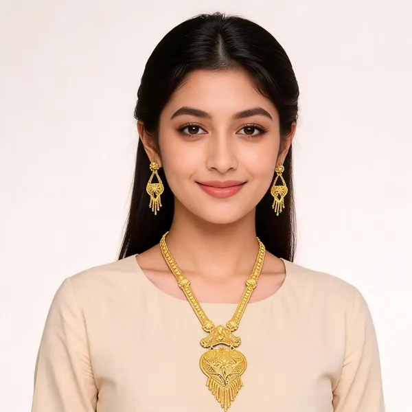 Gold_Micro_Gold_Traditional_Necklace_Set_For_Women