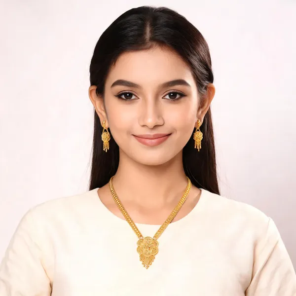 Gold_Micro_Gold_Traditional_Necklace_Set_For_Women