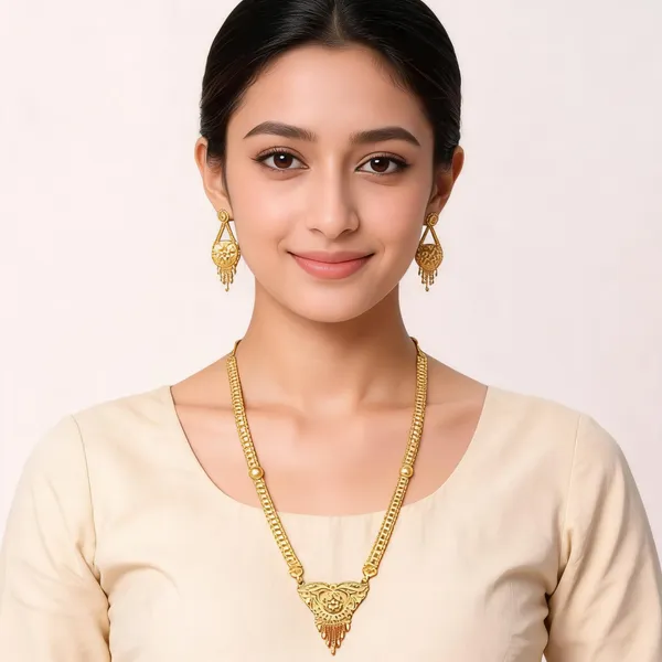 Gold_Micro_Gold_Traditional_Necklace_Set_For_Women