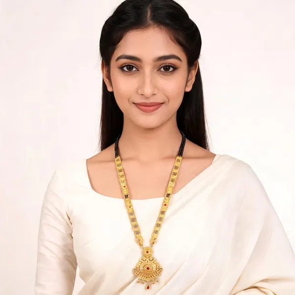 Gold_Micro_Gold_Traditional_Long_Necklace_Set_For_Women