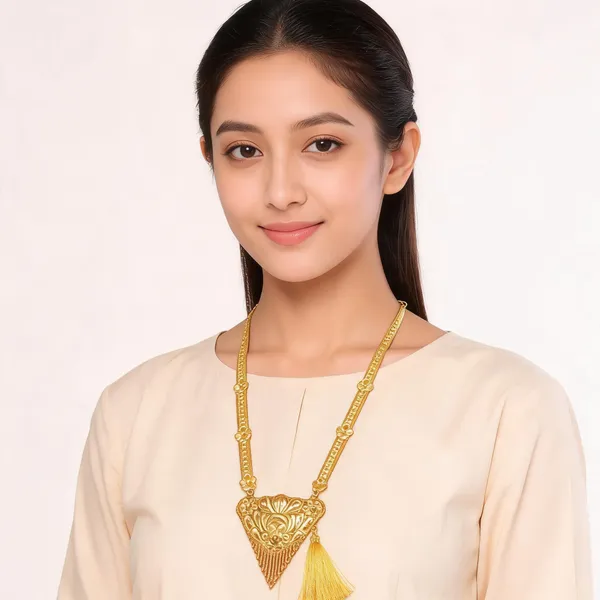 Gold_Micro_Gold_Traditional_Statement_Necklace_Set_For_Women