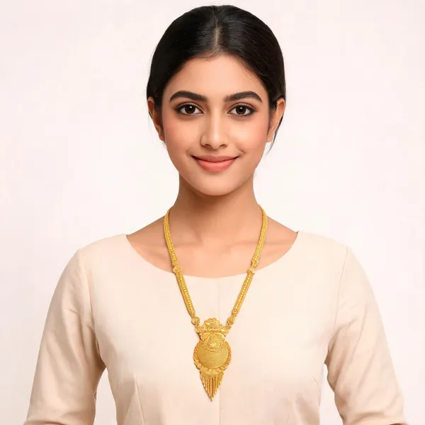 Gold_Micro_Gold_Ornate_Pendant_Necklace_For_Women