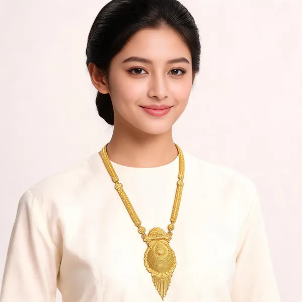 Gold_Micro_Gold_Ornate_Pendant_Necklace_For_Women