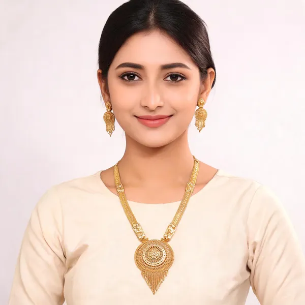 Gold_Micro_Gold_Traditional_Necklace_Set_For_Women