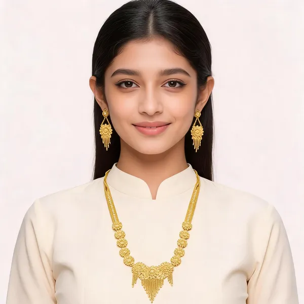 Gold_Micro_Gold_Traditional_Necklace_Set_For_Women
