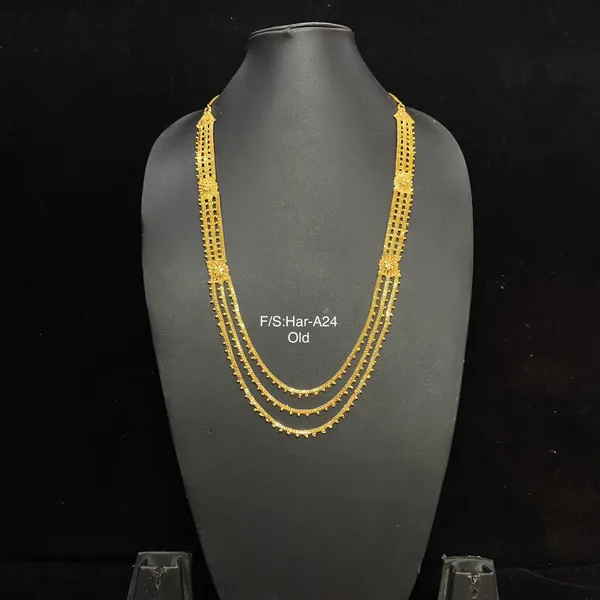 Gold_Micro_Gold_Multi-Layered_Necklace_For_Women
